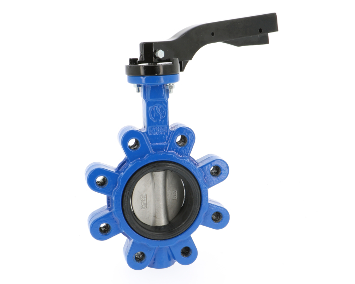 Ductile iron butterfly valve 1131 Lug CF8M disc/NBR seat